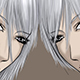 silver-haired twins